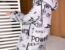 Тёплая куртка с креативным принтом❄️ | PUSHKA SHOP