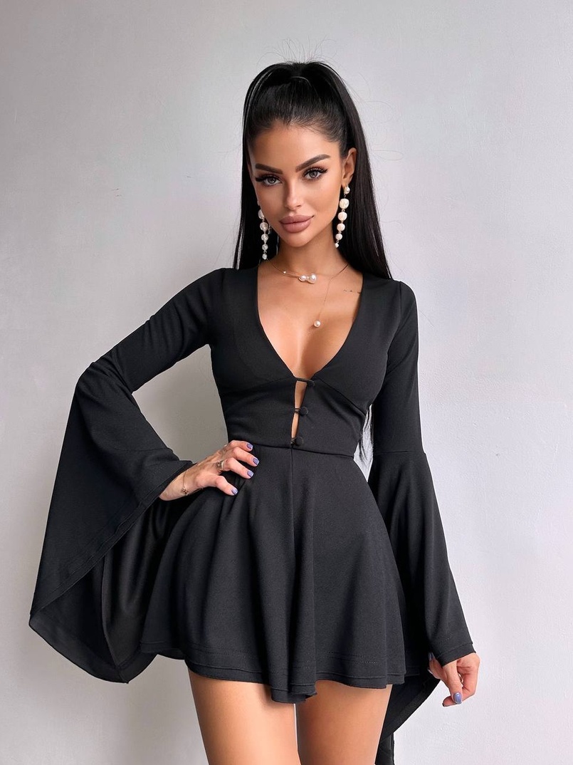 Ромпер з розкльошеними рукавами Ромпер з розкльошеними рукавами | PUSHKA SHOP