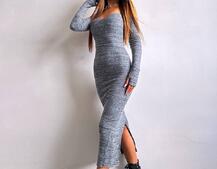 Трикотажна сукня міді з чашечками Трикотажна сукня міді з чашечками | PUSHKA SHOP