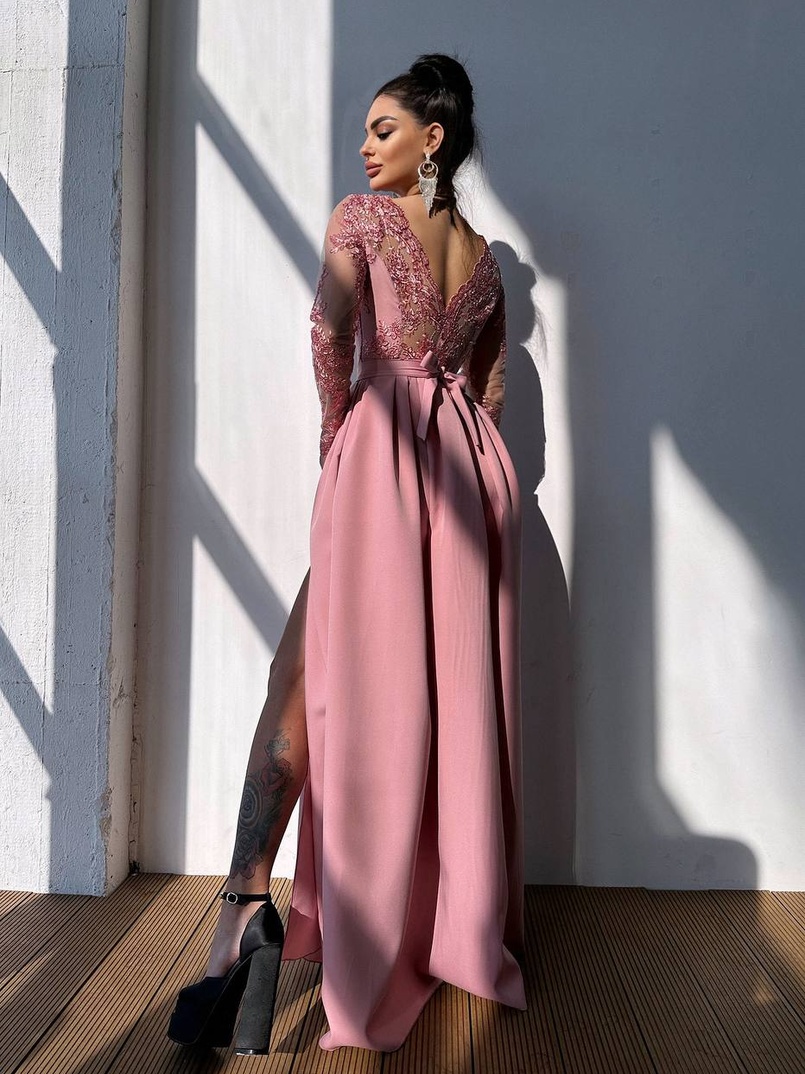 Сукня максі з мереживом Сукня максі з мереживом | PUSHKA SHOP