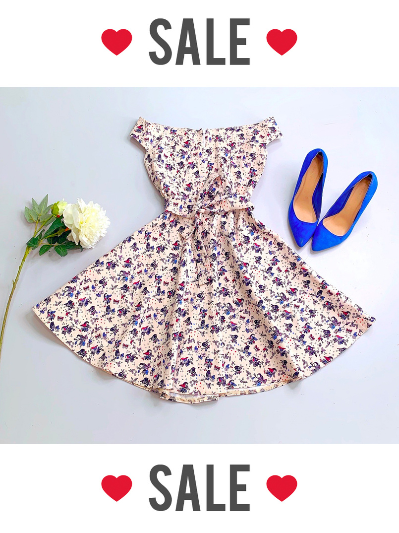 Цветочное платье Цветочное платье | PUSHKA SHOP