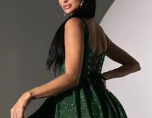 Сяюча корсетна сукня міні Сяюча корсетна сукня міні | PUSHKA SHOP