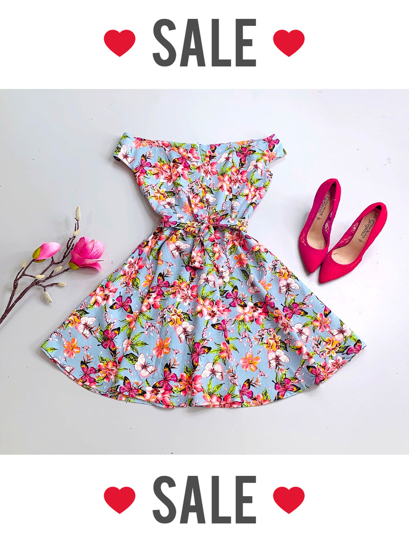 Цветочное платье Цветочное платье | PUSHKA SHOP