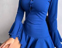 Сукня з з воланами на ґудзиках Сукня з з воланами на ґудзиках | PUSHKA SHOP