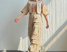 Комплект: сорочка та штани карго Комплект: сорочка та штани карго | PUSHKA SHOP