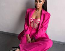 Костюм:  піджак на підкладці, штани+ корсет | PUSHKA SHOP