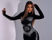 Комбінезон декорований стразами  | PUSHKA SHOP