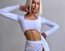 Сукня міді з драпіруванням . | PUSHKA SHOP