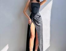 Сяючий комплект: корсет + спідниця максі Сяючий комплект: корсет + спідниця максі | PUSHKA SHOP