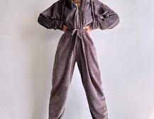 Велюровий комбінезон   | PUSHKA SHOP