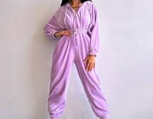 Велюровий комбінезон Велюровий комбінезон | PUSHKA SHOP