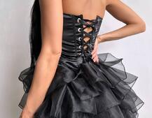 Комплект: корсет + пишна спідниця міні Комплект: корсет + пишна спідниця міні | PUSHKA SHOP