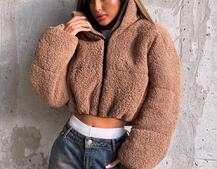 Курточка пуффер на блискавці | PUSHKA SHOP