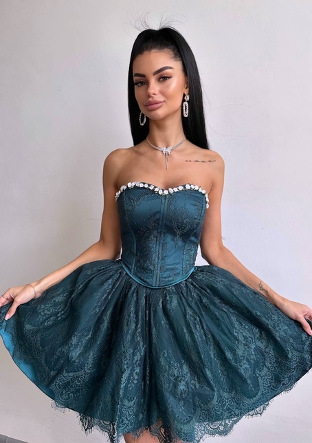 Романтичний комплект із корсета та мереживної спідниці ✨ | PUSHKA SHOP