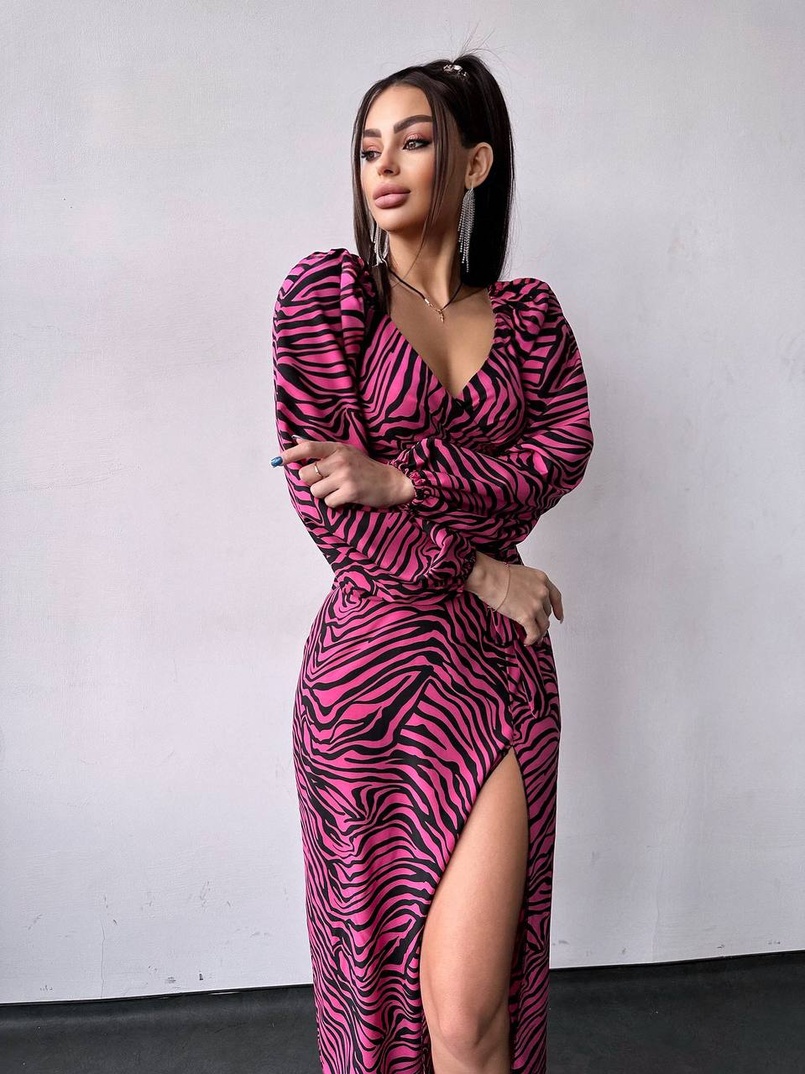 Комплект: топ із зав'язками на талії + спідниця міді з розрізом | PUSHKA SHOP