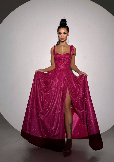 ✨Блискуча сукня максі з чашечками ✨ | PUSHKA SHOP