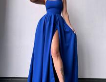 Сукня максі зі шнурівкою на спинці Сукня максі зі шнурівкою на спинці | PUSHKA SHOP