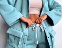 Комплект: тепла сорочка на кнопках + джоггери | PUSHKA SHOP