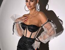 Сяючий комплект: корсет + спідниця  | PUSHKA SHOP