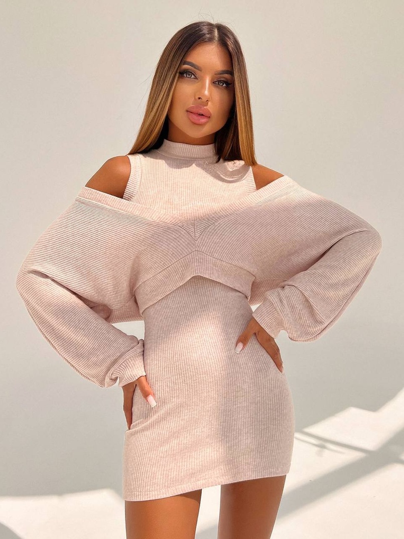 Трикотажна сукня-двійка Трикотажна сукня-двійка | PUSHKA SHOP