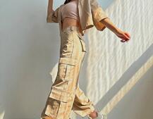 Комплект: сорочка та штани карго Комплект: сорочка та штани карго | PUSHKA SHOP