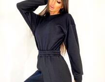 Костюм: боди + расклешенные штаны из качественной турецкой трехнитки | PUSHKA SHOP