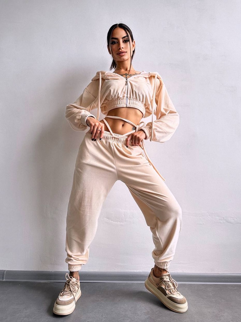 Велюровий комплект  | PUSHKA SHOP