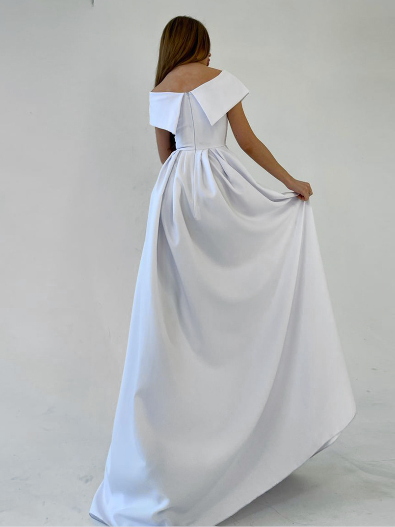 Платье-макси с разрезом Платье-макси с разрезом | PUSHKA SHOP