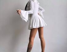 Сукня з з воланами на ґудзиках Сукня з з воланами на ґудзиках | PUSHKA SHOP