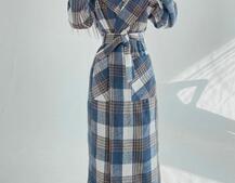 Кашемировое пальто в клетку на подкладке | PUSHKA SHOP