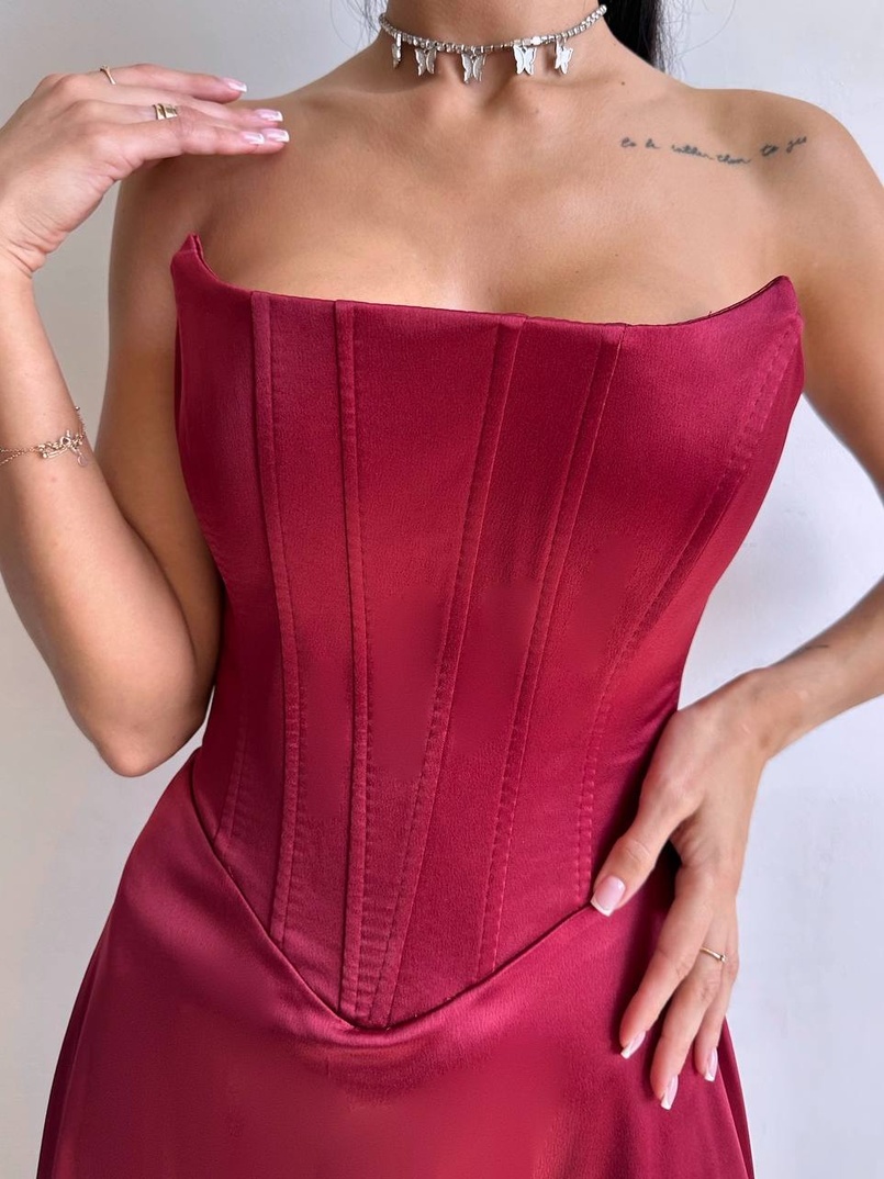 Корсетна сукня міді Корсетна сукня міді | PUSHKA SHOP