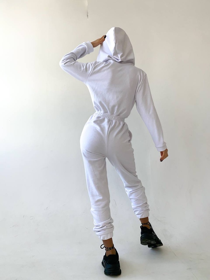 Приталенный комбинезон на молнии  | PUSHKA SHOP