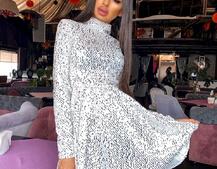 Платье-гольф с пайетками Платье-гольф с пайетками | PUSHKA SHOP