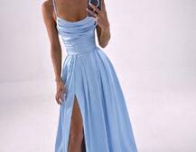 Атласний комплект: корсет + спідниця максі  | PUSHKA SHOP