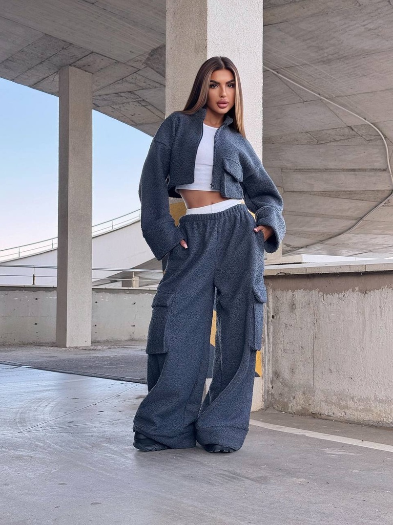 Теплий та мʼякий комплект Тедді на флісі Дуже приємний до тіла | PUSHKA SHOP