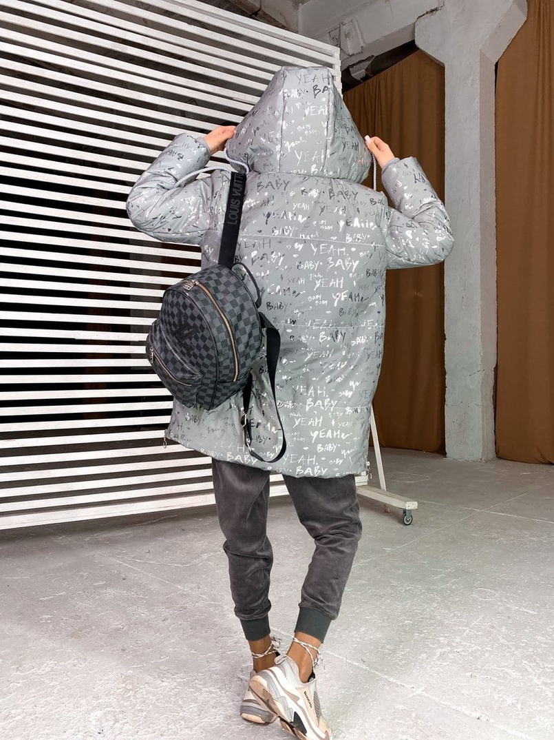 Тёплая рефлективная куртка с капюшоном ❄️ Тёплая рефлективная куртка с капюшоном ❄️ | PUSHKA SHOP