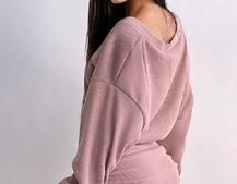 Сукня міні із теплого трикотажу | PUSHKA SHOP