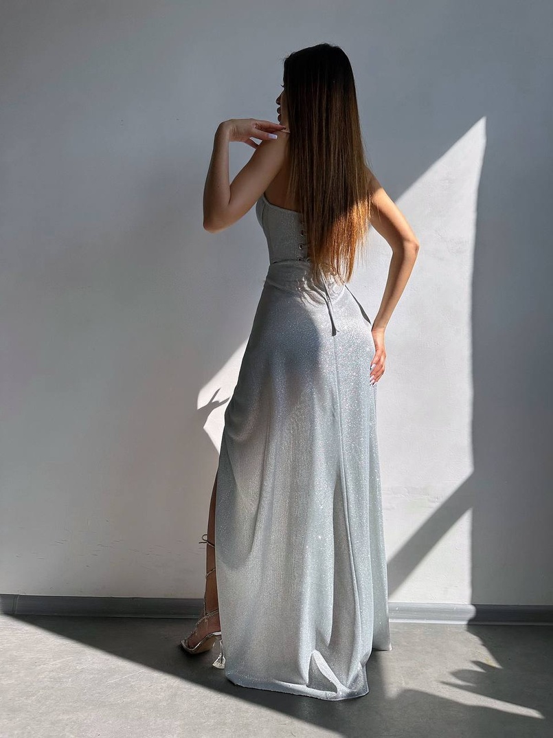 Сяючий комплект: корсет + спідниця максі | PUSHKA SHOP