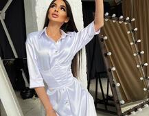 Платье-рубашка в комплекте с корсетом Платье-рубашка в комплекте с корсетом | PUSHKA SHOP