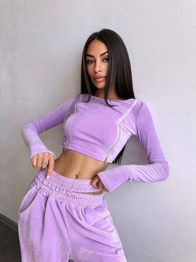 Велюровий комплект  | PUSHKA SHOP