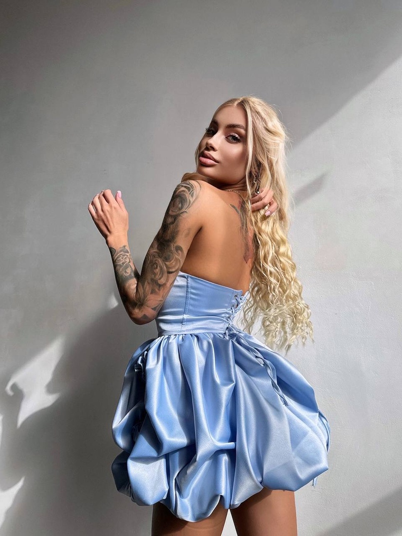 Комплект: корсет з + спідниця декорована трояндами Комплект: корсет з + спідниця декорована трояндами | PUSHKA SHOP