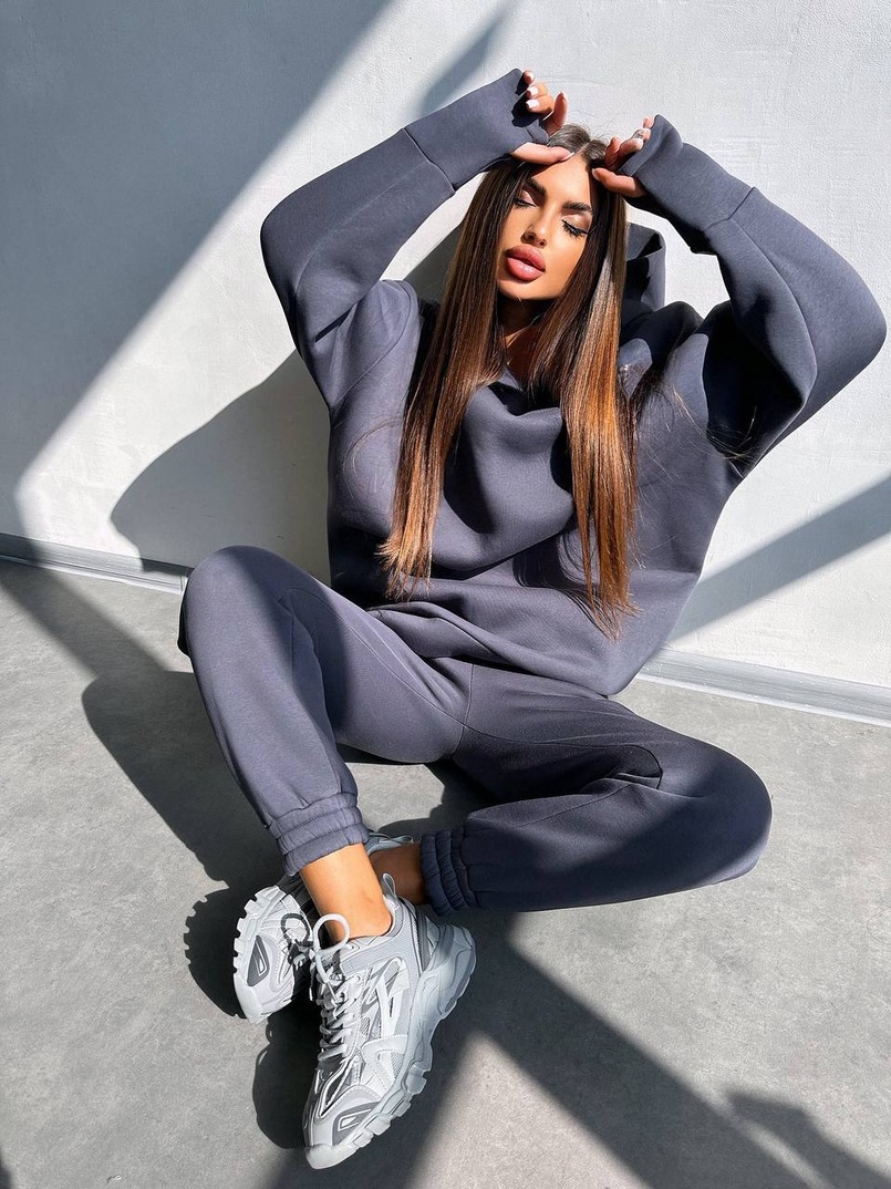 Теплий комплект: худі + спортивні штани | PUSHKA SHOP