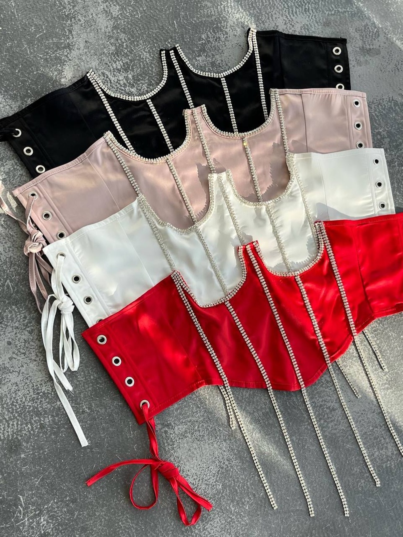 Корсет декорований стразами Ручна робота! Корсет декорований стразами Ручна робота! | PUSHKA SHOP