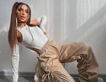 Комплект: коттонові джогери + боді | PUSHKA SHOP