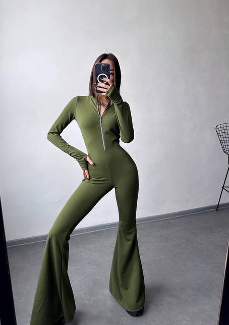 Комбінезон із брюками-кльош | PUSHKA SHOP