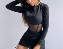 Облягаюча сукня з елементами корсету  Довжину спідниці можна регулювати  Облягаюча сукня з елементами корсету  Довжину спідниці можна регулювати  | PUSHKA SHOP