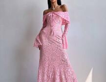 Мереживна сукня максі   Мереживна сукня максі   | PUSHKA SHOP