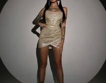 Сяючий комплект: корсет + спідниця   | PUSHKA SHOP