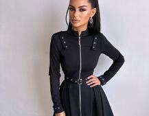 Сукня з пишною спідницею і поясом Сукня з пишною спідницею і поясом | PUSHKA SHOP