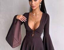 Ромпер з розкльошеними рукавами  | PUSHKA SHOP